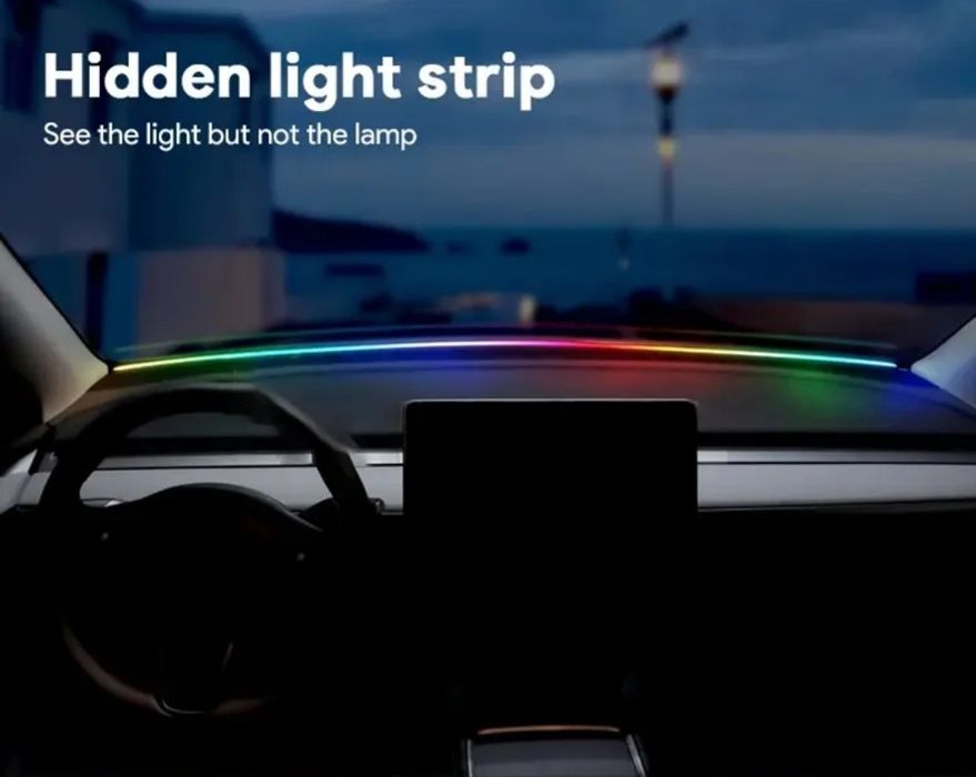 Lumina Ambientala Symphony 150cm Siliconata Pentru Bord