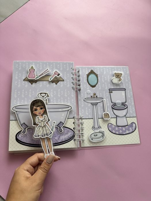 Книга играчка Кукла. Къщичка за кукли