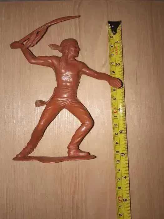 Cowboy si Indian machete dimensiuni mari din plastic