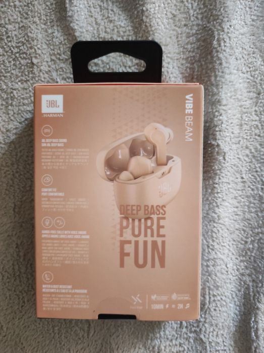 Безжични слушалки JBL - Vibe Buds и Vibe Beam