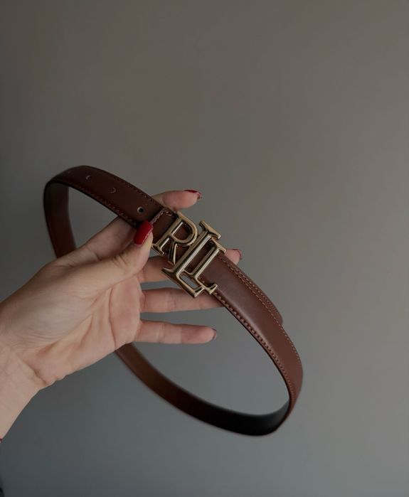 Кафяв колан Ralph Lauren