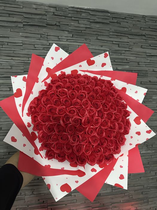 Buchete trandafiri sapun