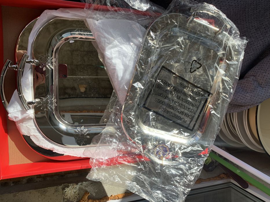 Новые подносы сталь кыз жасау приданное қыз жасау