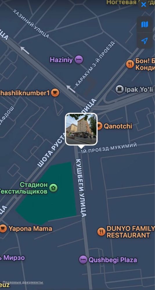 ЖК QUSHBEGI Golden House Кушбеги Qanotchi Под ключ 3-комнатная 96 м2
