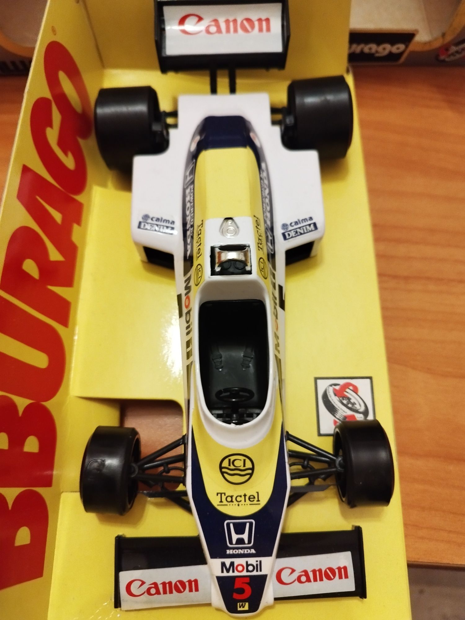 F1 Williams FW08C, macheta Bburago 1:24