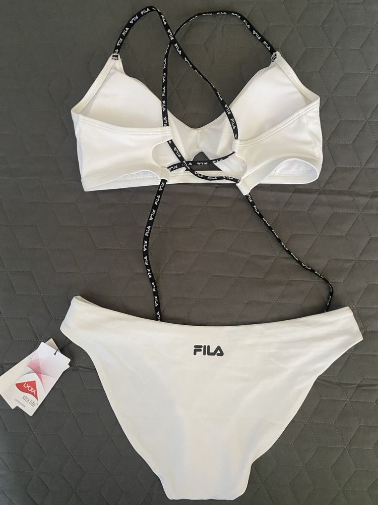 Бански бял Fila размер М