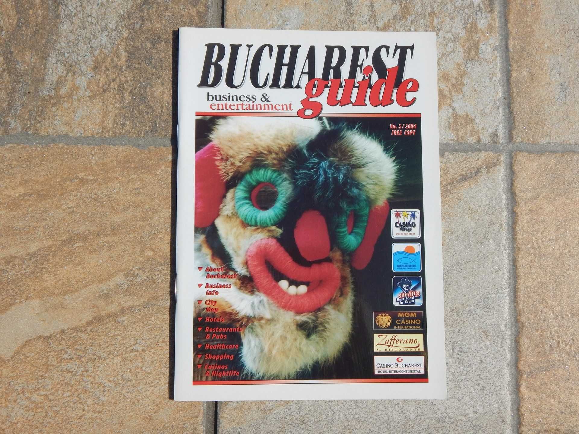 Revista Ghidul Bucuresti (Bucharest Guide) nr 5 2004 in engleza