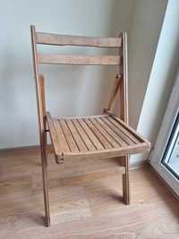 Дървен градински стол