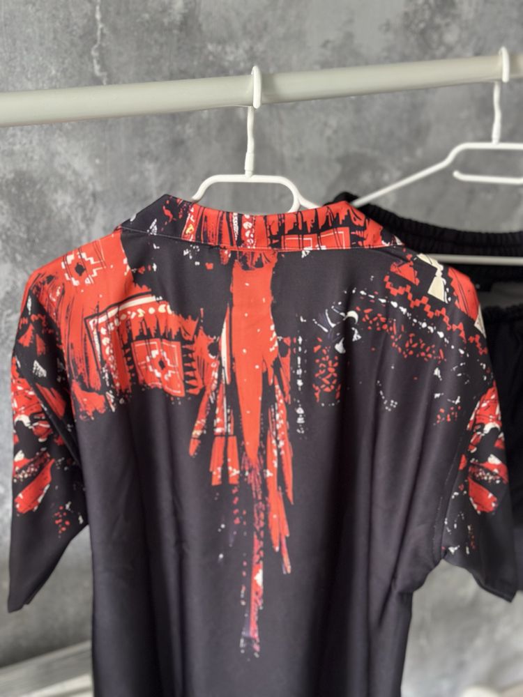 Compleu Marcelo Burlon vara camasa pantaloni scurti