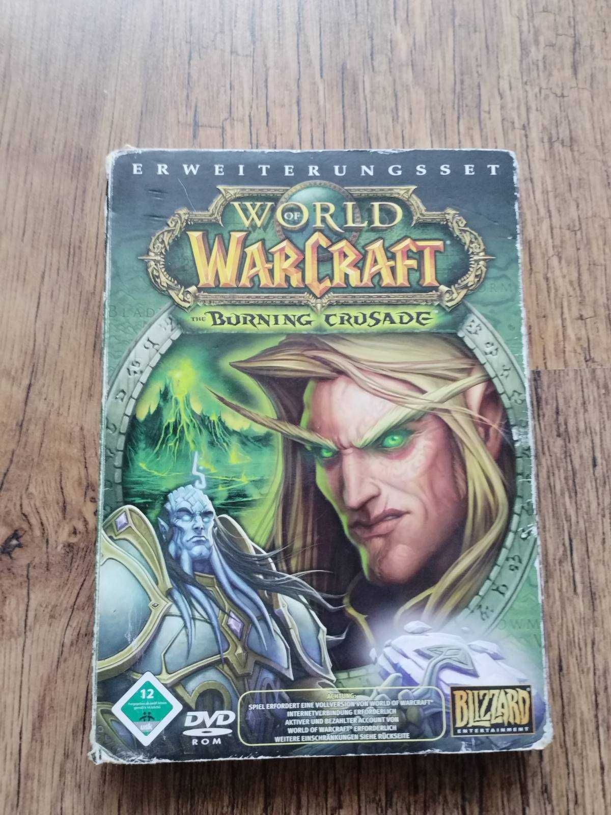 world of warcraft the burning crusade dvd rom - видео игра 3 диска