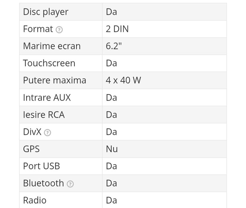 Multimedia Auto Clarion VX402E 800 Lei