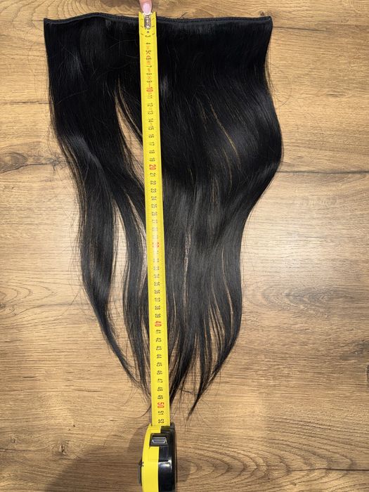 Естествена черна коса