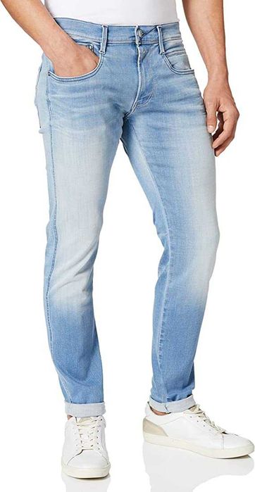 Blugi REPLAY Anbass Hyperflex Jeans, W29 L32 (40cm talie)