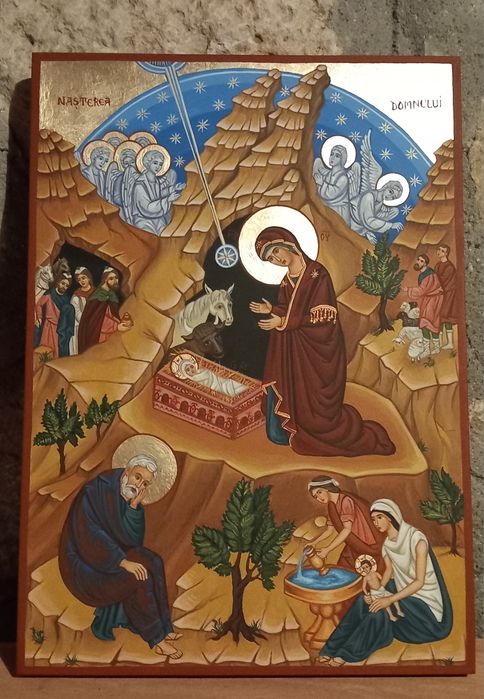 Icoana pictata "NASTEREA DOMNULUI"