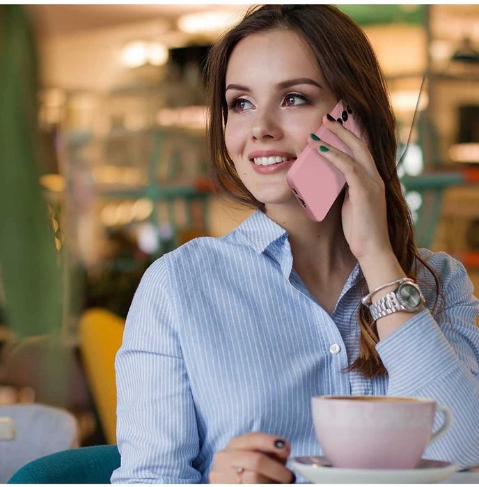 Husa silicon cu microfibra pentru Samsung A15 ; A55 ; A35