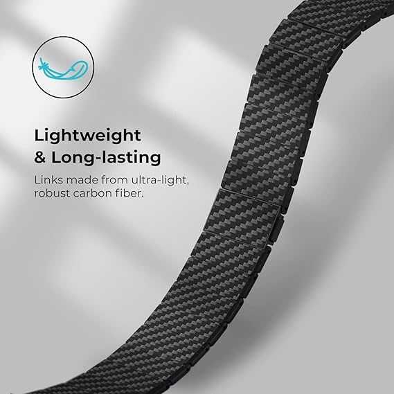 Ремешок Pitaka Apple Watch — арамид и карбон 42/44/45/49 мм. Доставка