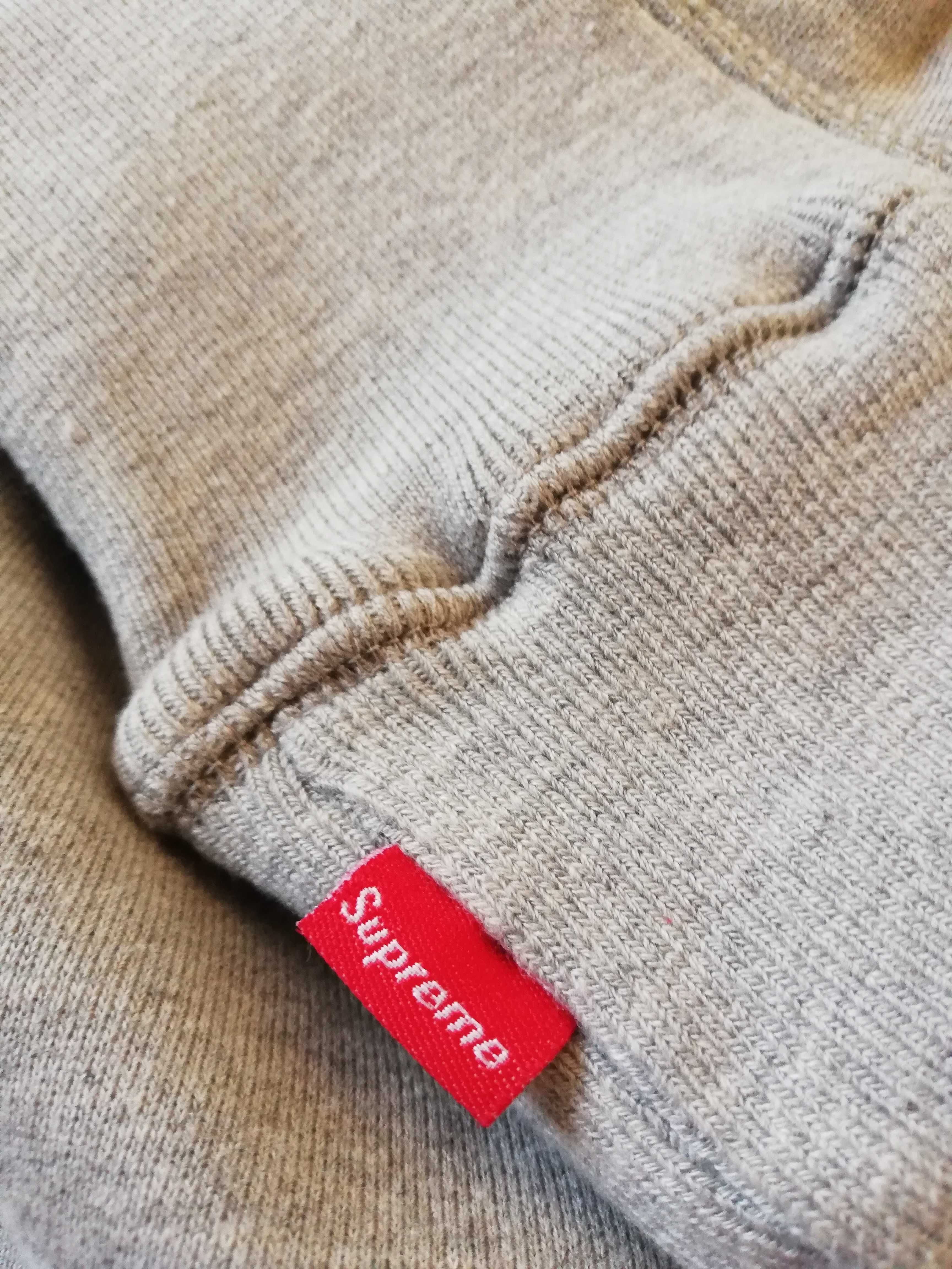 Supreme Box Logo Size Small Hoodie Grey New With Tag