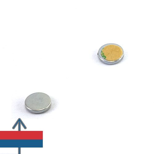 Magnet adeziv 10x1mm Neodim Puternic Disc forta 500g set 15 buc