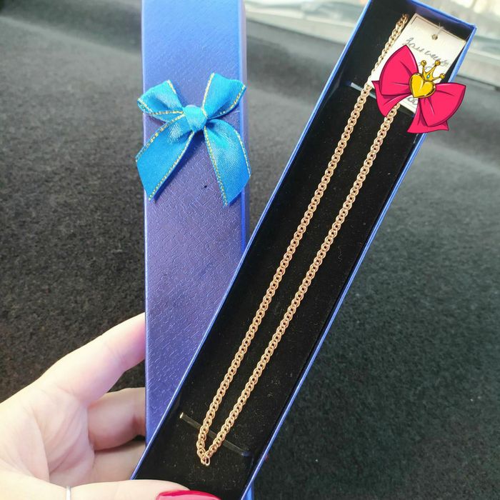 Золотая цепочка. Красивая модель. Золото 585. Доставка.