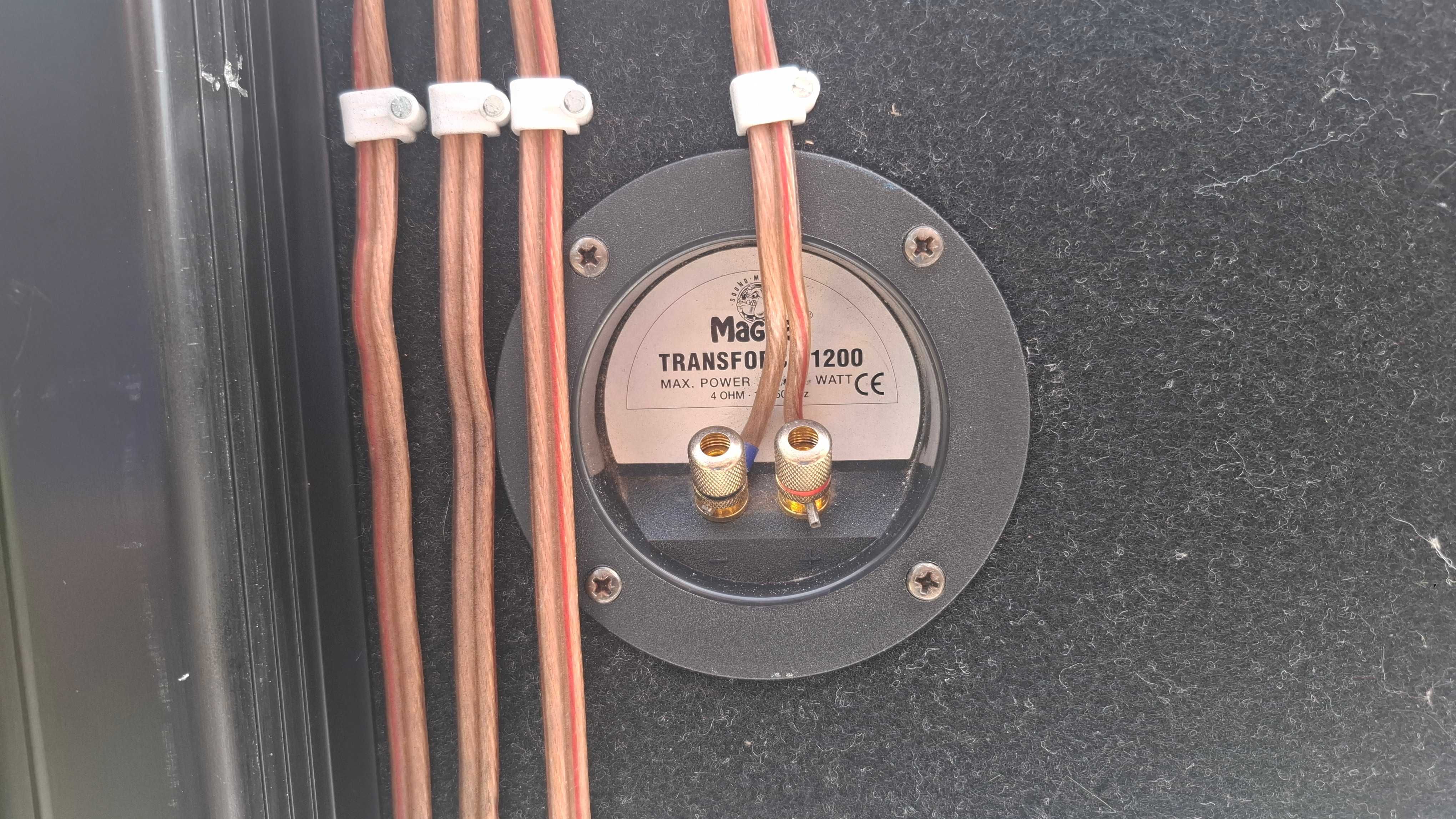 amplificator auto 2000w subwoofer magnat 1200w condensator hi lo cablu
