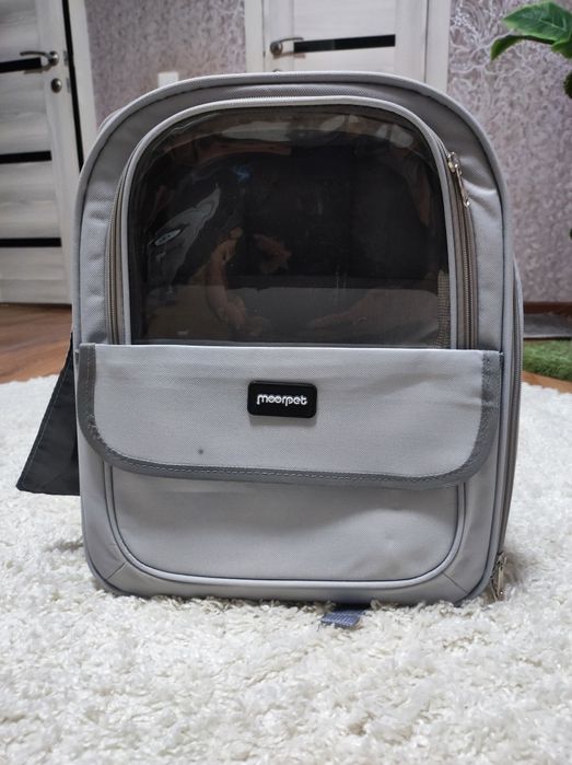 Переноска-рюкзак для кошек и мелких пород собак