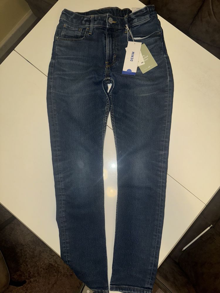 Дънки H&M и Reserved, риза Zara за 12-14 год, Нови!