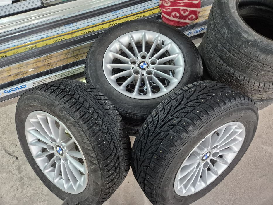 Зимние шины с титанками.