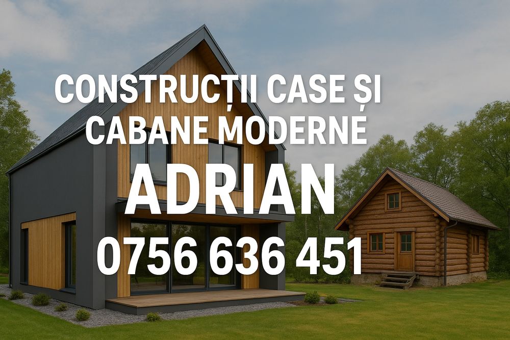 Vand Case pe structură metalică oferim garantie 30 de ani