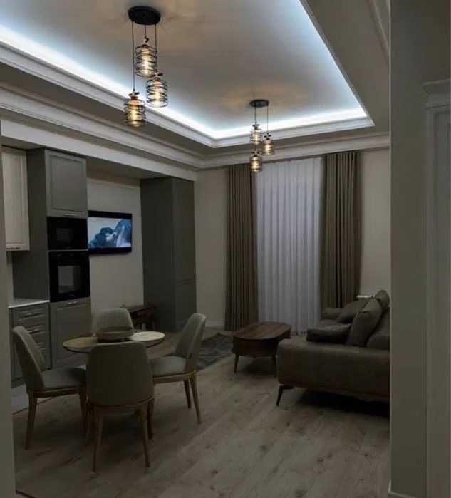 2-к. студия 54 м², евроремонт, Tashkent City Boulevard, Шайхан, центр`