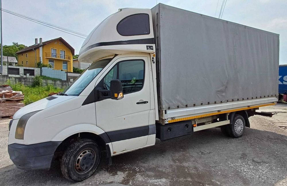 Volkswagen Crafter  2008 prelata axa dubla
