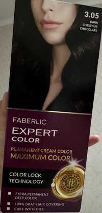 Краска для волос от фаберлик . Цвет тёмный каштан шоколадный