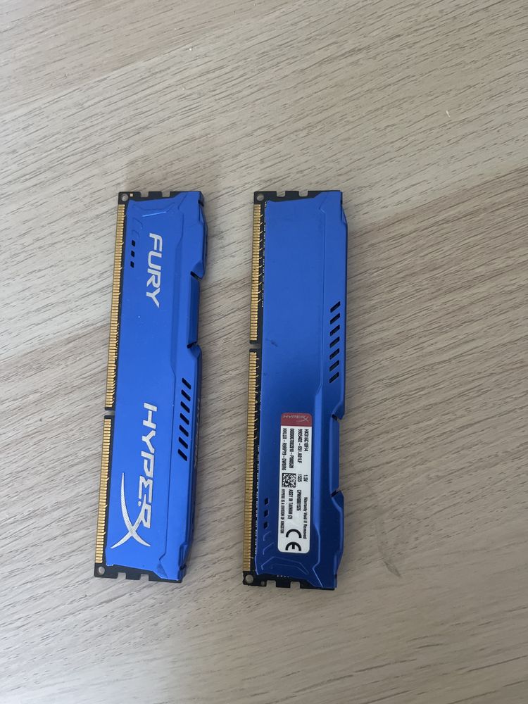 Memorie ram hyperx fury 4x2 8gb ram ddr3