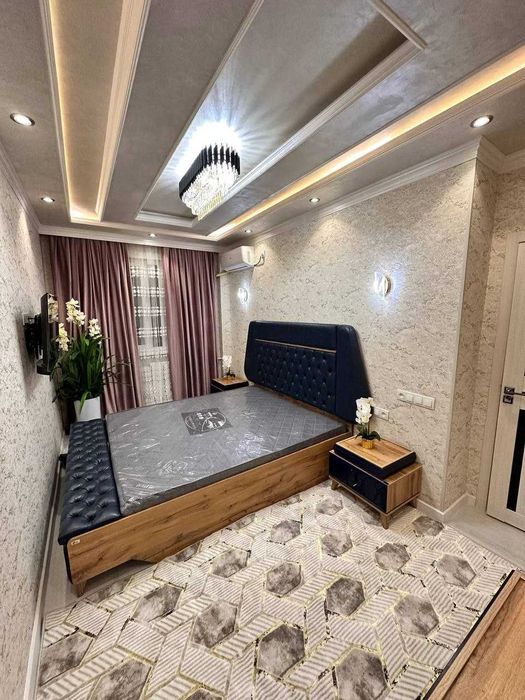 Продам 3х комнатную с ремонтом мебелью и техникой Себзар