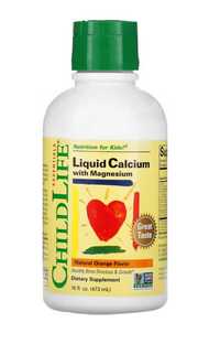 ChildLife calcium жидкий кальций 473ml