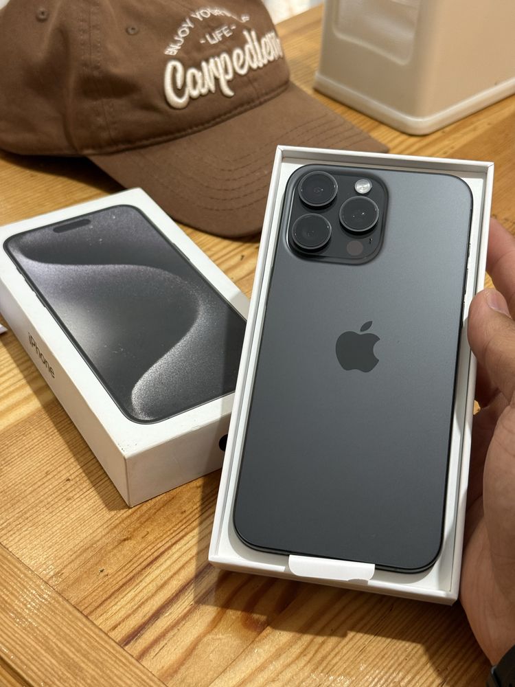  iPhone 15pro max 5G 512gb LL/A e-sim black titanium