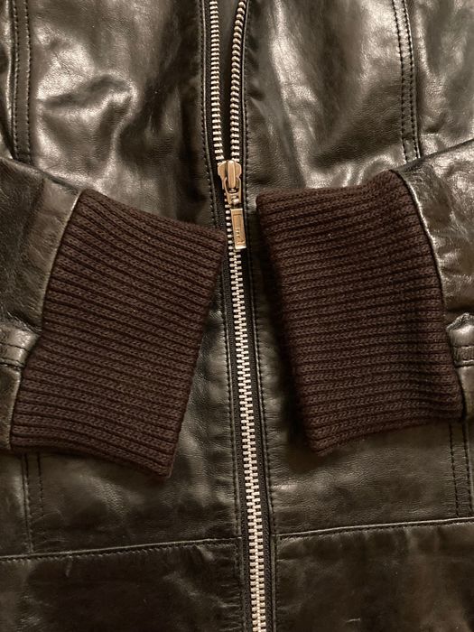 Яке от естествена кожа