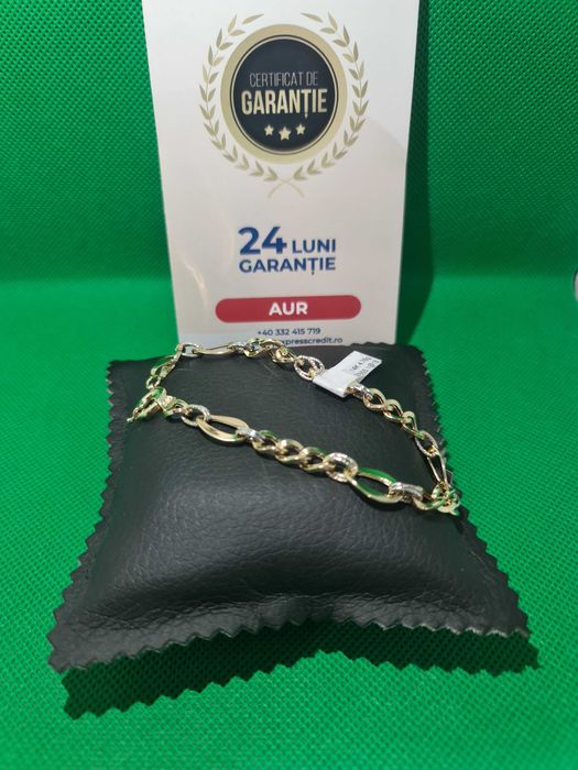 Bratara Aur 14K (Ag18 Tutora b.27555) Garantie 2 ani!