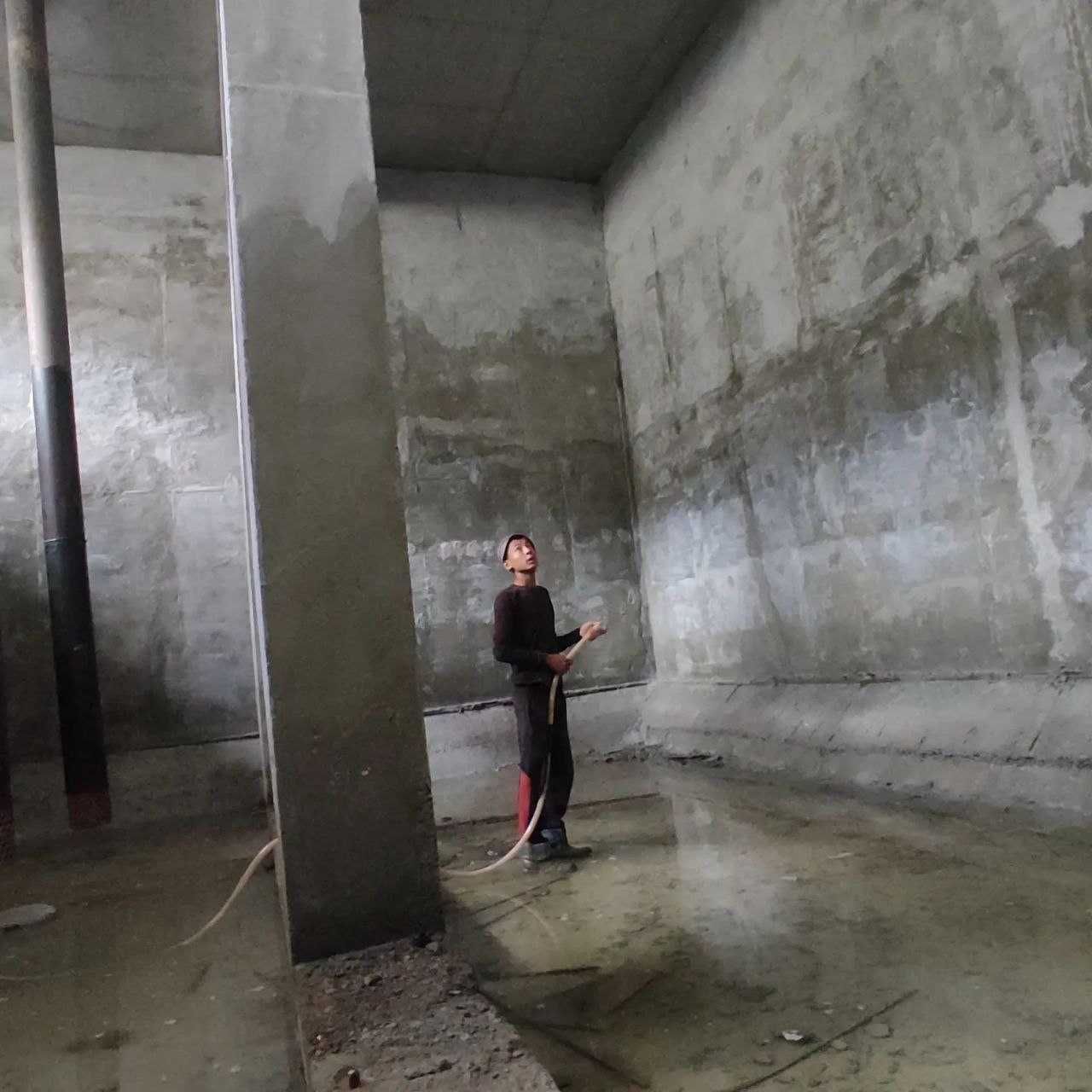 Гидроизоляция подземных парковок гаражей лифтовых шахт приямков стен