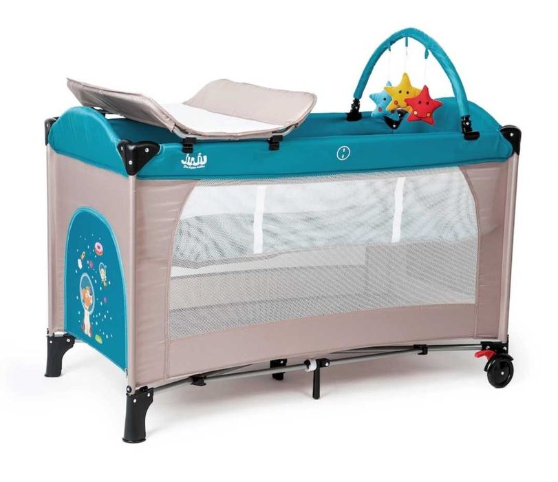 Patut bebe pliabil- 2 nivele +zona schimvat