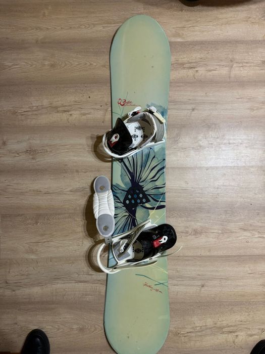 Placa snowboard Burton /  husă