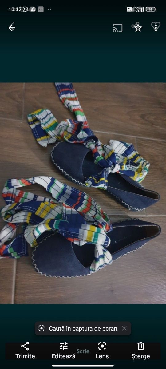 Espadrile Zara mărimea 37