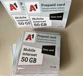 Интернет A1 сим карта неограничен интернет за таблет  sim  50 GB