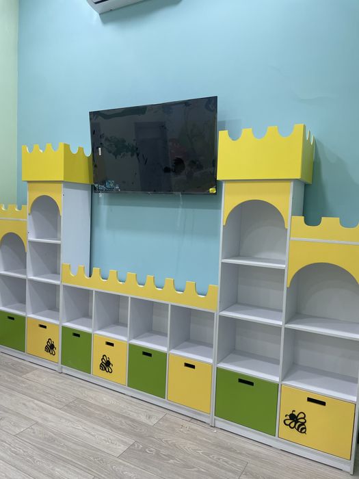 Мебель детский сад стеллаж шкаф bogcha