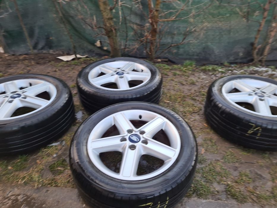 Set jante ford originale import Germania anvelope VARA DUNLOP ca noi.