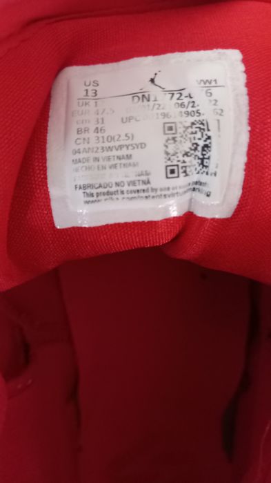 Ghete baschet Nike  Jordan Luka 1 University Red