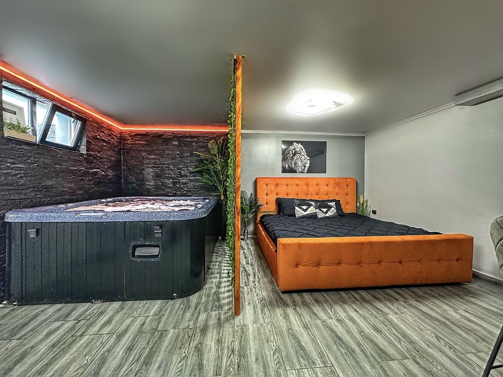 Cazare Studio Spațios de Lux cu Jacuzzi Profesional Ultra Central