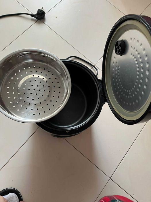 Aparat de gatit orez Solis, Rice Cooker Compact, capacitate 0.8 litri