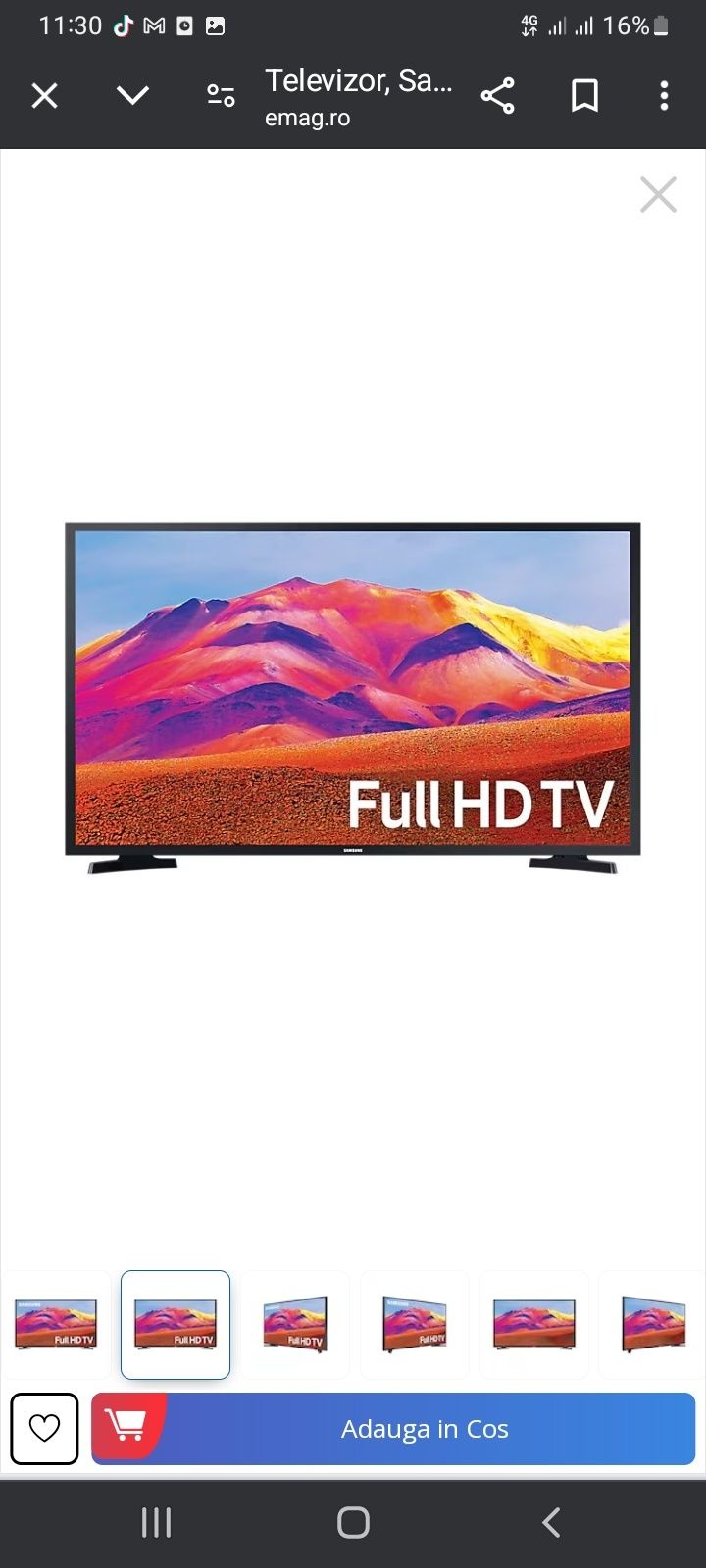 Televizor  Samsung Smart tv