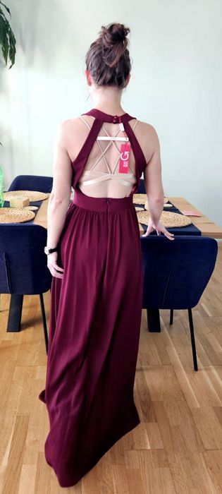 Дълга, официална рокля - нова