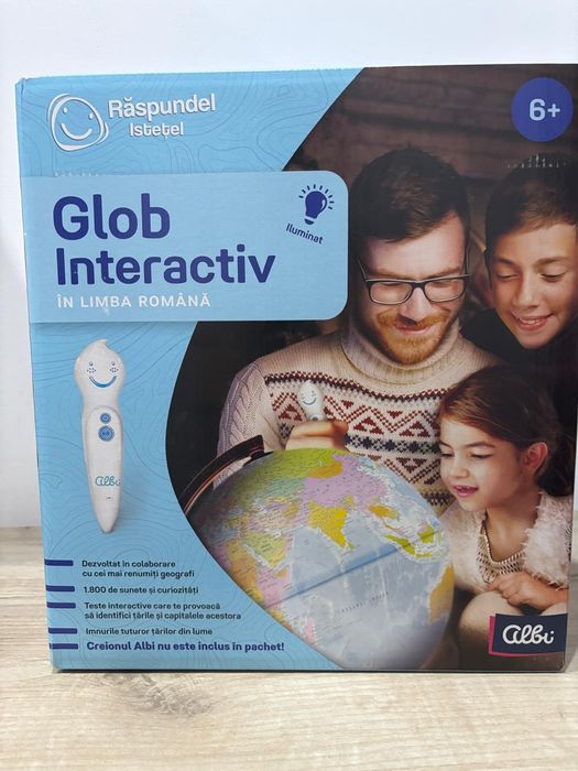 Glob interactiv raspundel istetel